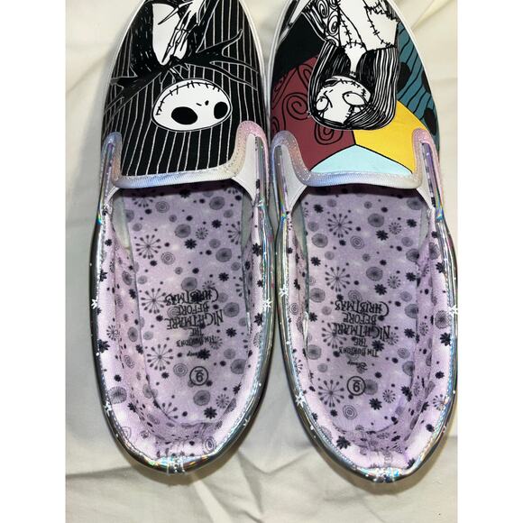 Nightmare Before Christmas Ground Up Slip On Jack Sally Size 9 Women’s - Picture 3 of 4